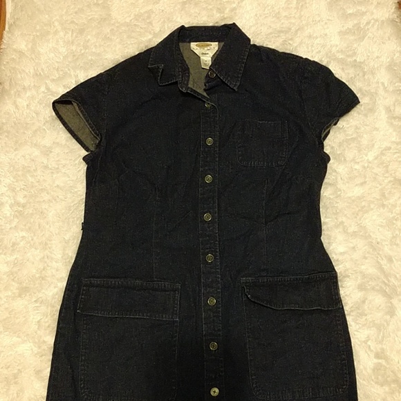 Talbot's Jean Sleeveless Dress sz 6 - Picture 2 of 4